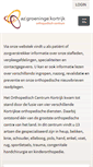 Mobile Screenshot of ortho-kortrijk.be
